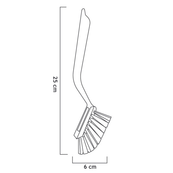 ŠČETKA ZA POSODO - ZELENA
