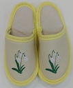 COPATI SOBNI - UMETNO USNJE / BLAGO Z VEZENINO (36-37) - LIMITED EDITION