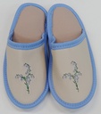COPATI SOBNI - UMETNO USNJE / BLAGO Z VEZENINO (38-39) - LIMITED EDITION